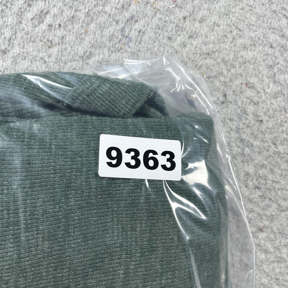 We The Free Shirt Womens XL Green Turtleneck Hi Low Slit Hem Tunic Knit - Picture 13 of 13